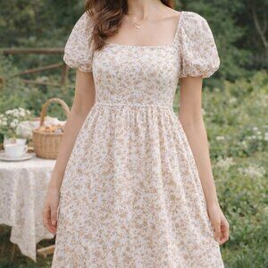 American Eagle Floral Cottagecore Dress | Size XS